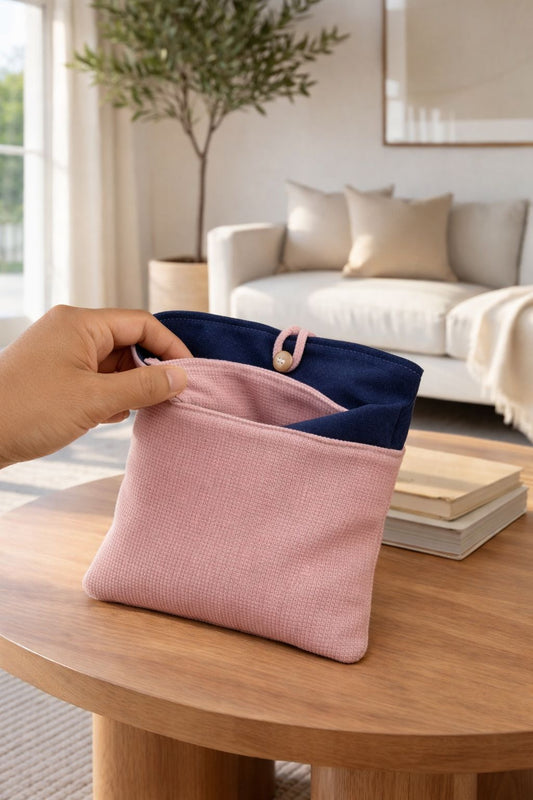 Funda de libros palo rosa