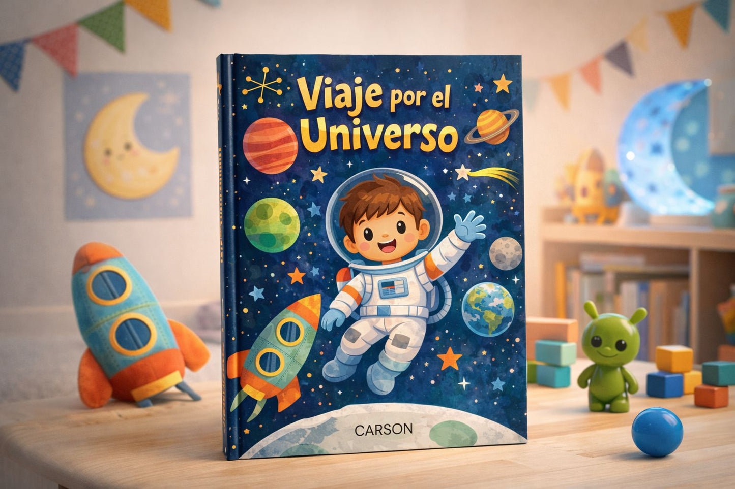 Coloreable viaje por el universo