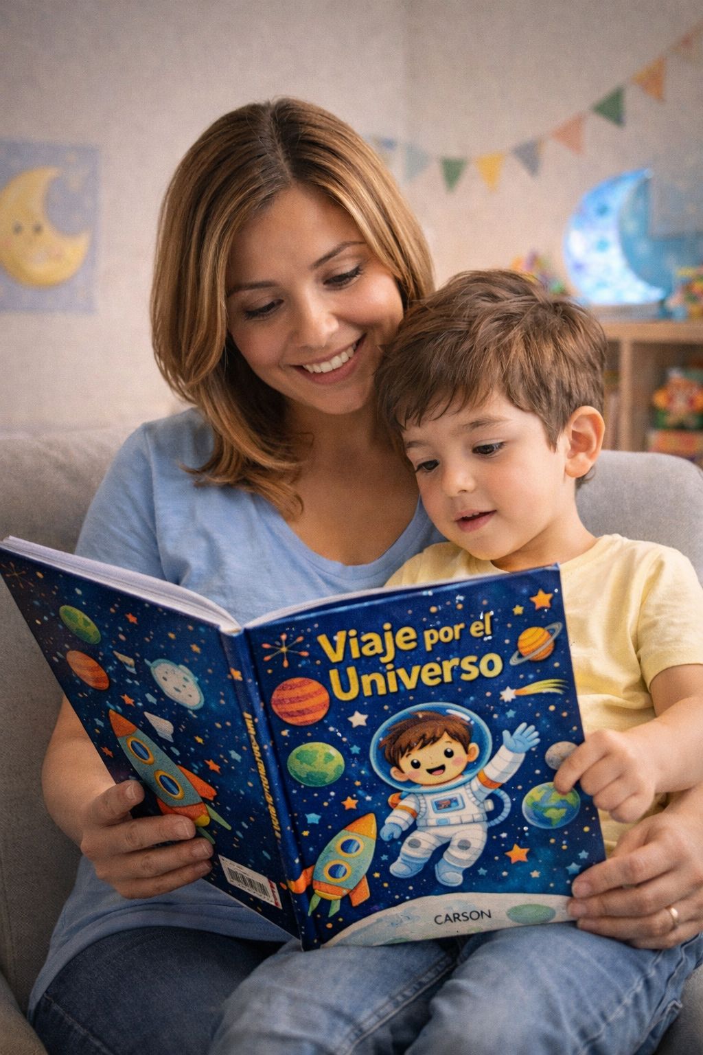 Coloreable viaje por el universo